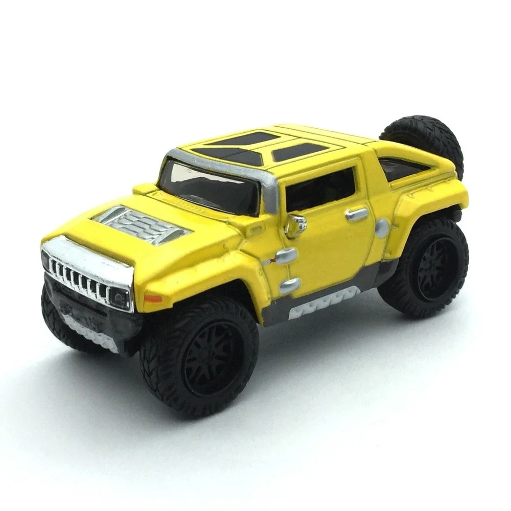 Maisto All Stars Hummer‎ HX Concept SUV Yellow Diecast 1/64 Scale Loose
